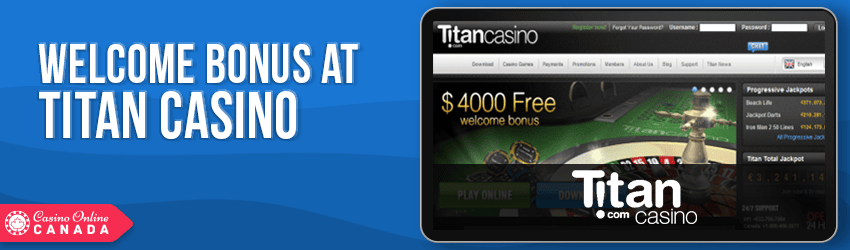 Titan Casino Bonus