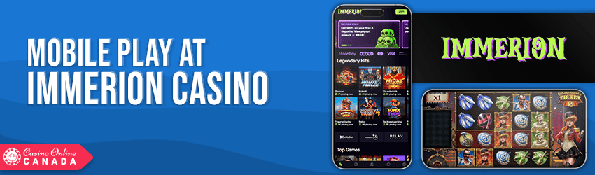 immerion casino mobile