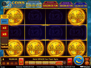 12 Coins Grand Diamond Edition